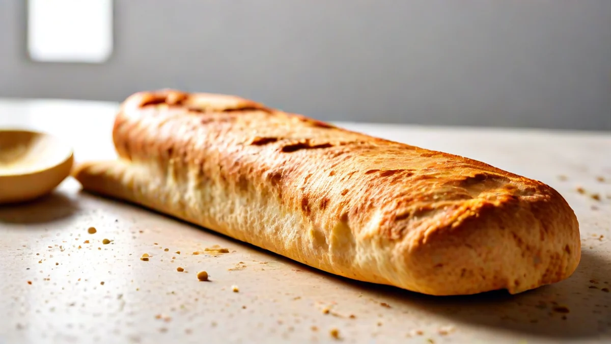How to bake a crusty baguette at home photo a