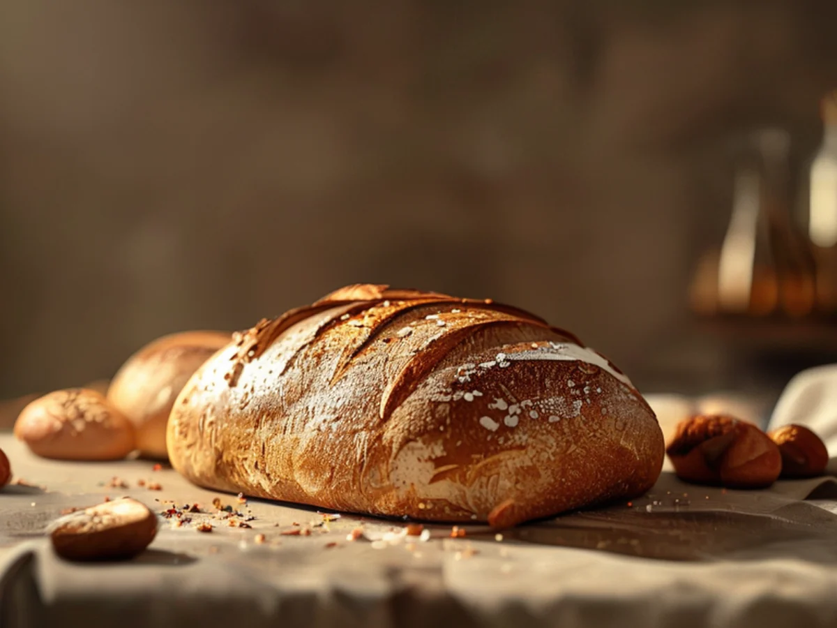 photorealistic editorial photograph of bread how to, natural light, no text, no letters, no logos, no people