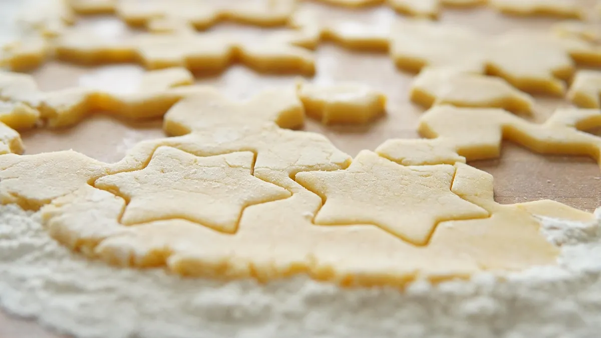 christmas stars, cookies, cool backgrounds, free wallpaper, 4k wallpaper, full hd wallpaper, 4k wallpaper 1920x1080, dough, flour, windows wallpaper, butter bis