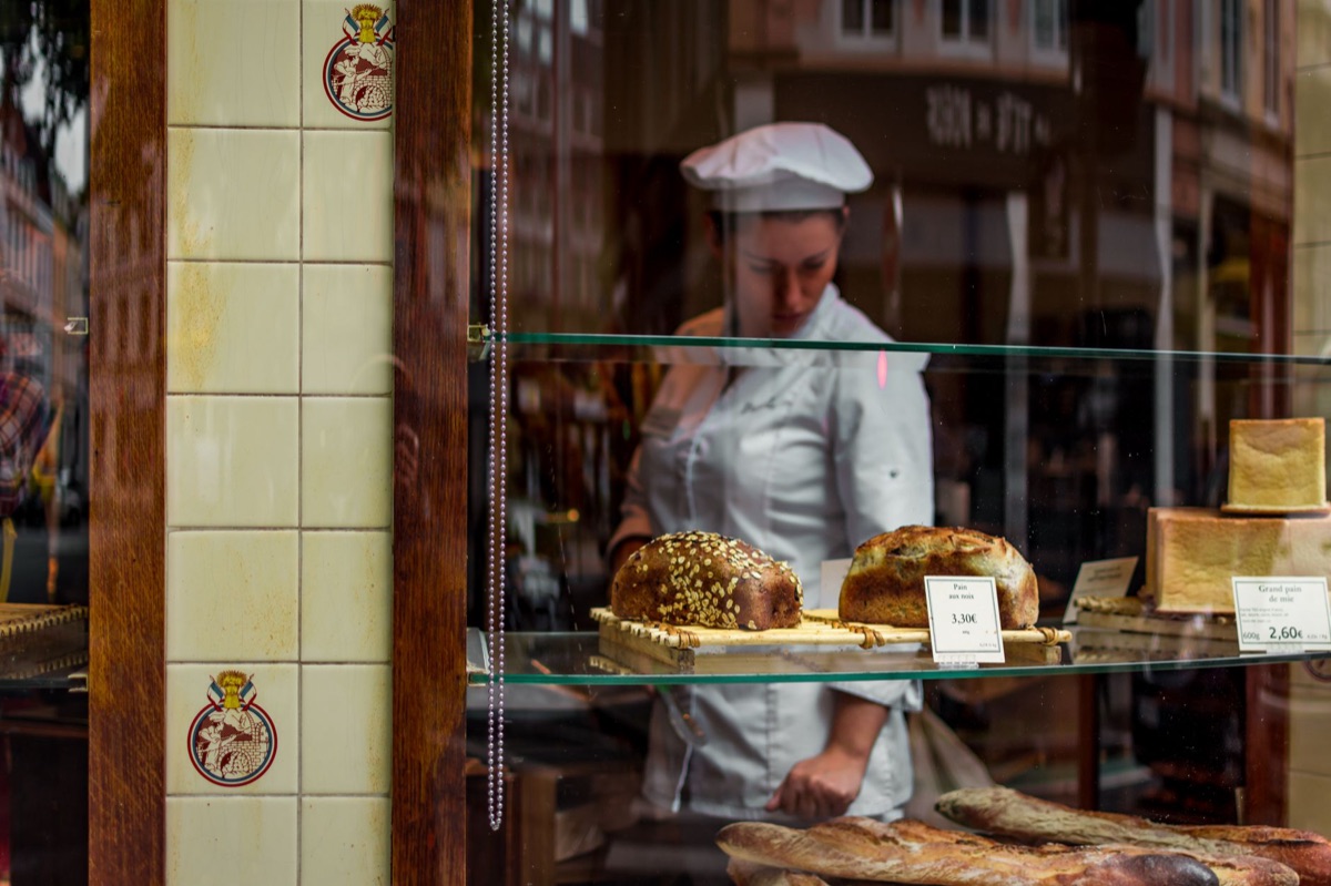 Bakker in historisch bakken